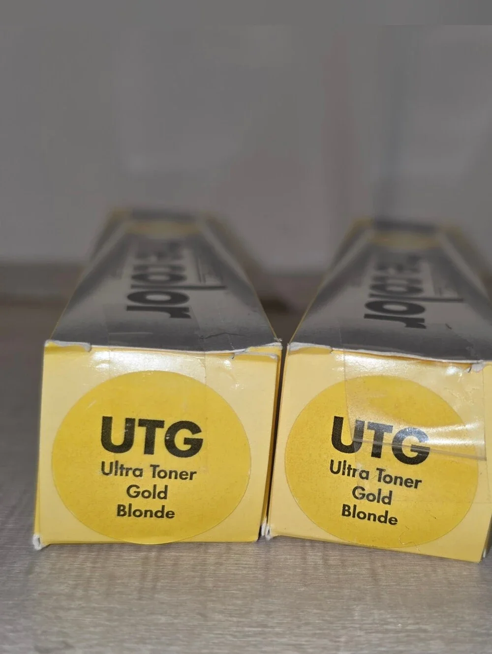New (2) Paul Mitchell Permanent Cream Hair Color - UTG Ultra Toner Gold Blonde